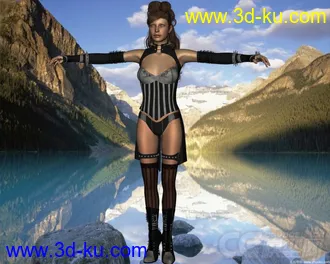 3D打印模型DAZ3D - Poser - Lizzy Ann and Fallen for V4的图片
