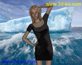 3D打印模型DAZ3D - Poser - Primavera Real Dress for V4的图片