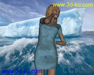 3D打印模型DAZ3D - Poser - Primavera Real Dress for V4的图片