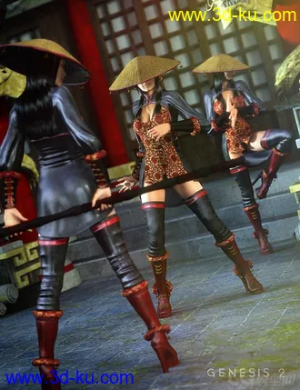 3D打印模型DAZ3D - Poser - Storm Temple Bundle [DAZ 20929]的图片