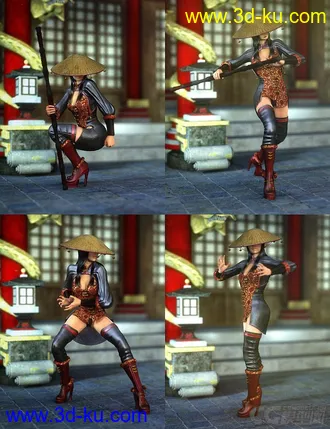 3D打印模型DAZ3D - Poser - Storm Temple Bundle [DAZ 20929]的图片