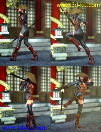 3D打印模型DAZ3D - Poser - Storm Temple Bundle [DAZ 20929]的图片