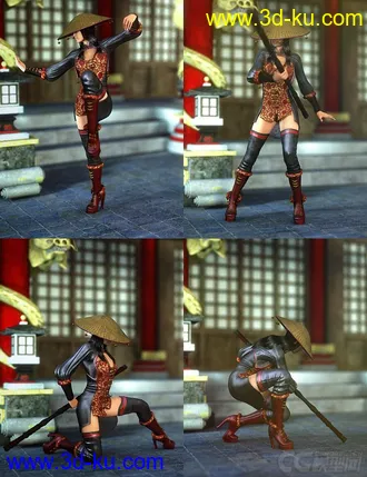 3D打印模型DAZ3D - Poser - Storm Temple Bundle [DAZ 20929]的图片