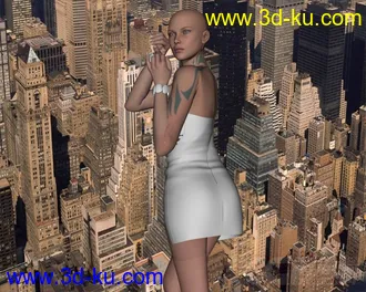 3D打印模型RO-95471 - Strapless Mini Dress的图片