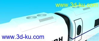 3D打印模型MAX和谐号（精模）的图片