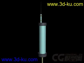 一个简单的针筒模型的图片