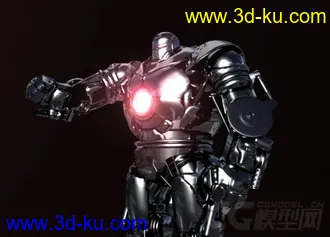 3D打印模型Iron ROBOT man villan rig的图片