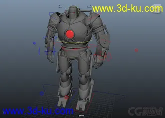3D打印模型Iron ROBOT man villan rig的图片