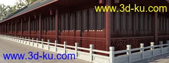 3D打印模型可拿走练习的古建筑的图片