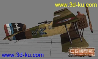 3D打印模型《战地1918》法国战机的图片
