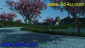 3D打印模型只是一个练习的室外场景哈     做的不是太好    大家不要介意哟的图片