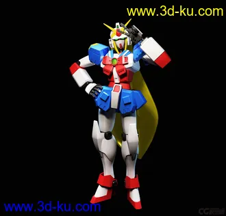3D打印模型诺贝尔高达！的图片