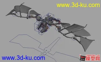 3D打印模型机械龙的图片