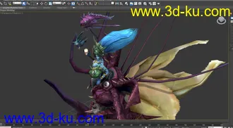 3D打印模型人鱼密境BOSS的图片