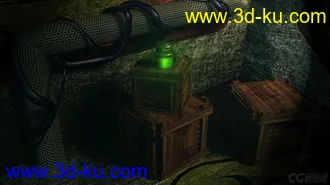 3D打印模型【一个类似生化风格的场景】的图片