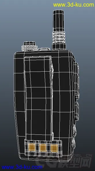 3D打印模型对讲机的图片