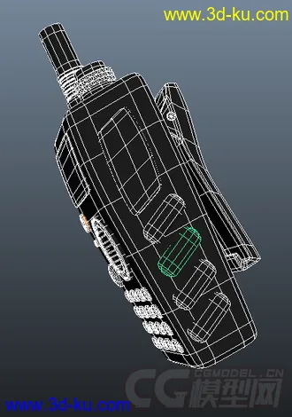 3D打印模型对讲机的图片
