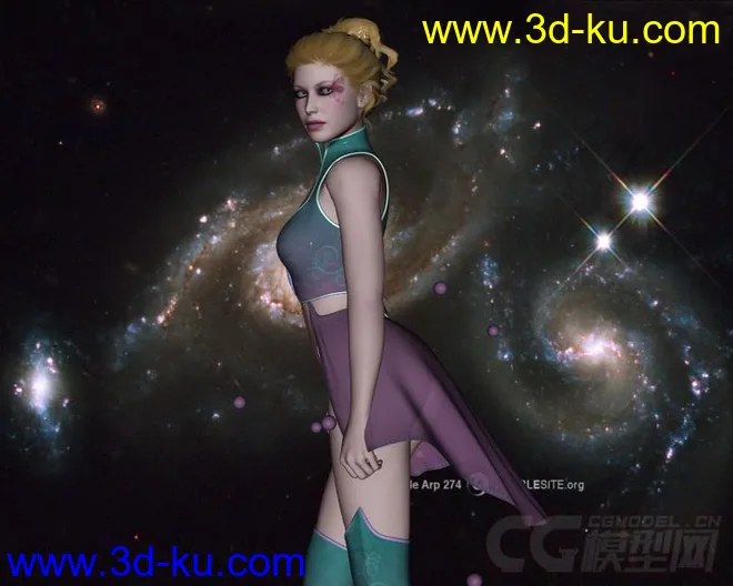 DAZ3D - Poser - Aetheria and Mystic for V4模型的图片3