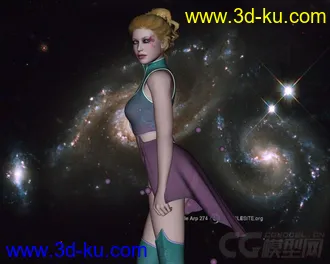 3D打印模型DAZ3D - Poser - Aetheria and Mystic for V4的图片