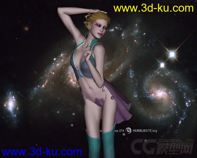 DAZ3D - Poser - Aetheria and Mystic for V4模型的图片4