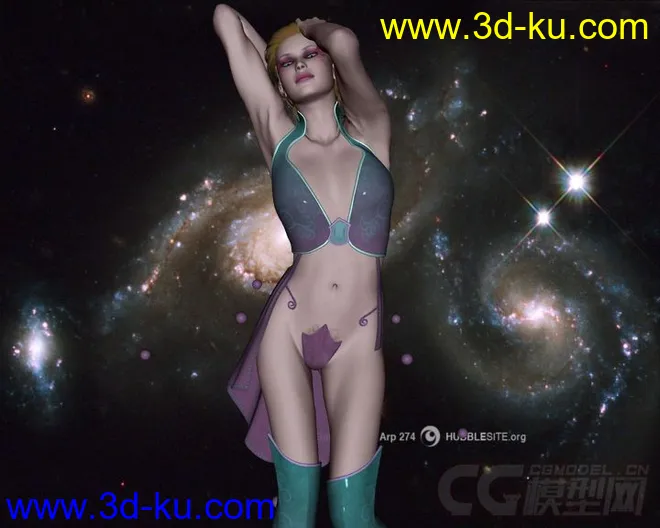 DAZ3D - Poser - Aetheria and Mystic for V4模型的图片5