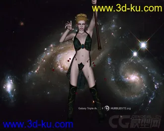 3D打印模型DAZ3D - Poser - Aetheria and Mystic for V4的图片