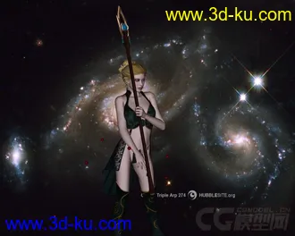 3D打印模型DAZ3D - Poser - Aetheria and Mystic for V4的图片