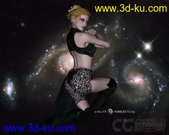 3D打印模型DAZ3D - Poser - Aetheria and Mystic for V4的图片