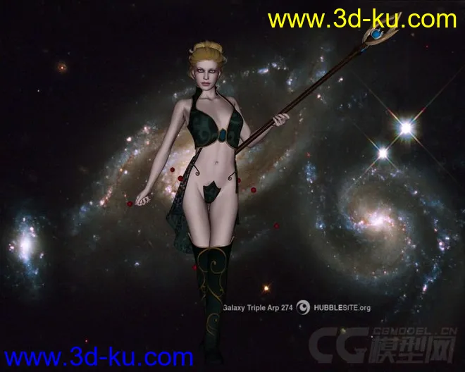 DAZ3D - Poser - Aetheria and Mystic for V4模型的图片9