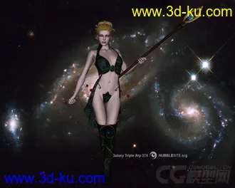 3D打印模型DAZ3D - Poser - Aetheria and Mystic for V4的图片