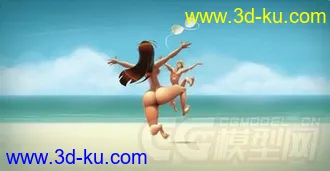 外国人完美绑定模型整合的图片