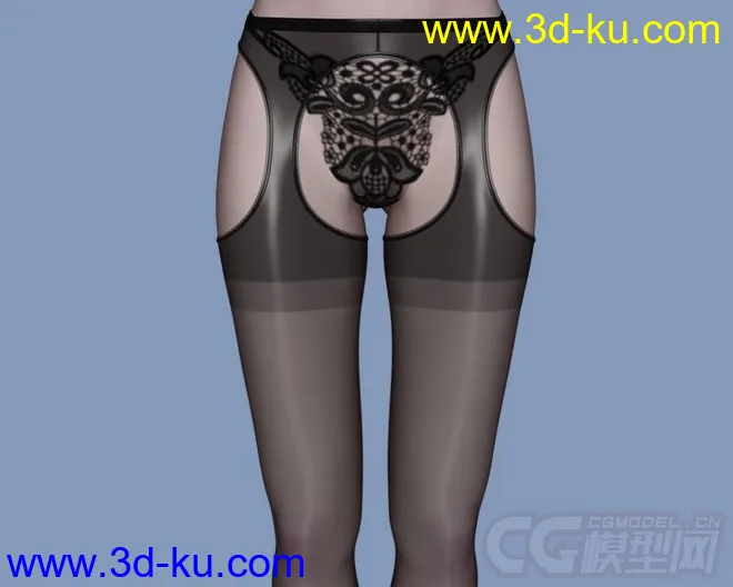DAZ3D - Poser - Elegant Pantyhose and Stockings模型的图片10