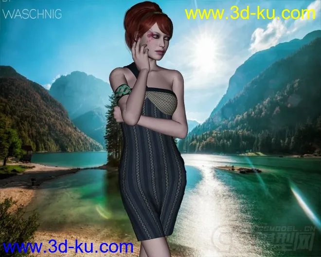 DAZ3D - Poser - Excession Three模型的图片2