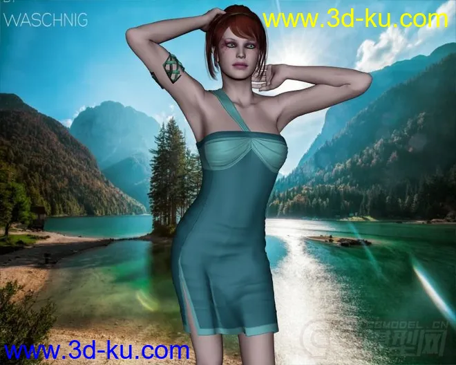 DAZ3D - Poser - Excession Three模型的图片6