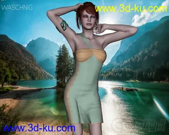 3D打印模型DAZ3D - Poser - Excession Three的图片