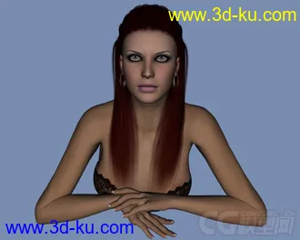 3D打印模型DAZ3D - Poser - LF Corset Donna, Nuova Donna, Caress for V4的图片