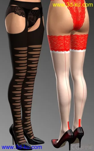 3D打印模型ro 98841 Suspenders Support Pantyhose的图片