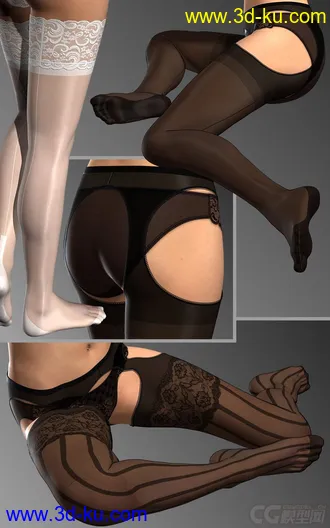3D打印模型ro 98841 Suspenders Support Pantyhose的图片