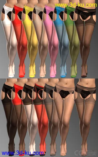 3D打印模型ro 98841 Suspenders Support Pantyhose的图片