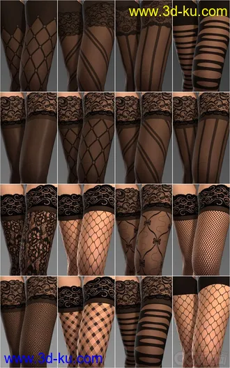 3D打印模型ro 98841 Suspenders Support Pantyhose的图片