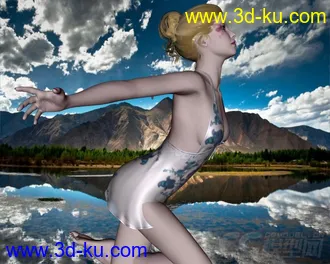 3D打印模型3D age- Sexy Dress II for V4 + Double Deal的图片
