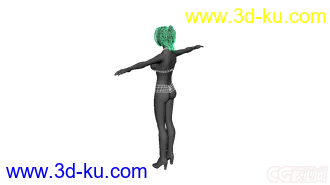 3D打印模型比基尼美女的图片
