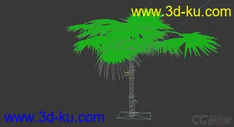 3D打印模型雪景-树的图片