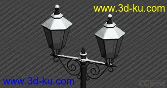 3D打印模型雪景-景观灯的图片