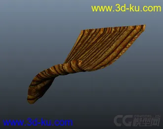 3D打印模型风吹窗帘动画的图片