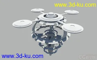 3D打印模型做个太空站，希望多多指点的图片