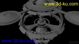 3D打印模型做个太空站，希望多多指点的图片