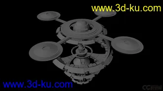 3D打印模型做个太空站，希望多多指点的图片