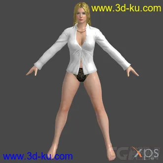3D打印模型DOA5_Helena_Douglas_Barbie_Doll_by_darkblueking的图片