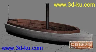 3D打印模型《战地1918》小船的图片